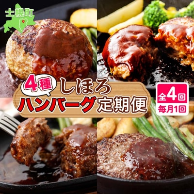 しほろのハンバーグ定期便A【X23a】