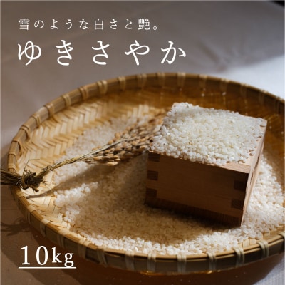【令和6年産】長谷川農園ゆきさやか10kg北海道米【U-008】