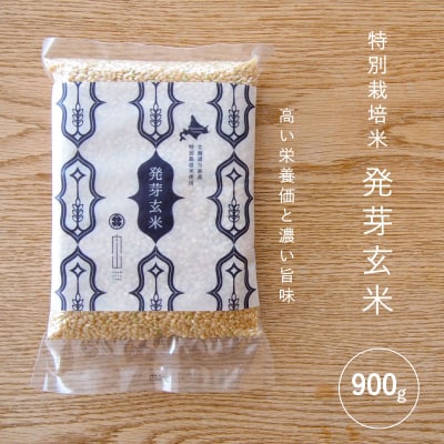 令和5年産 特別栽培米発芽玄米900g【AB-005】