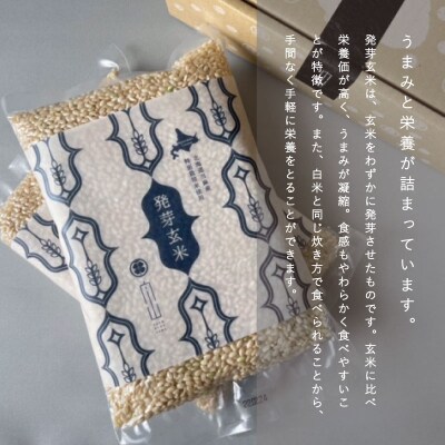 令和4年産 特別栽培米発芽玄米1kg(500g×2)【AB-005】