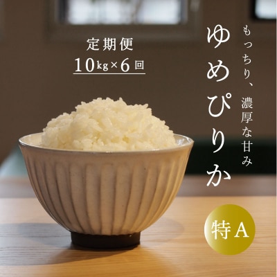 長谷川農園ゆめぴりか10kg 6回コース『定期便』【U-019】