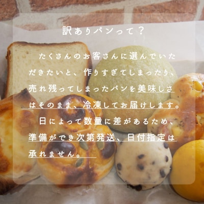 訳あり冷凍パンセット【I-013】