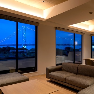 BRIDGE coastal villa 平日ペア宿泊券　ab04001