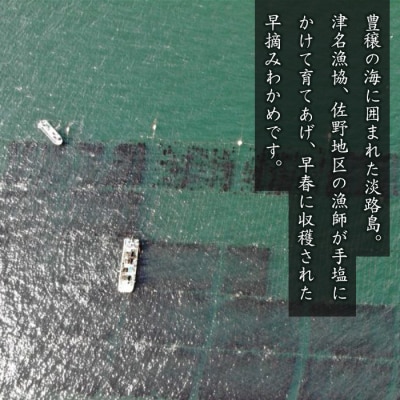 淡路島産 若芽わかめ【早摘みわかめ】 300g×3袋　as21032