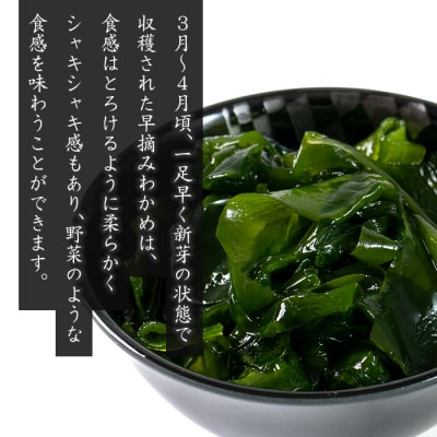 淡路島産 若芽わかめ【早摘みわかめ】 300g×3袋　as21032