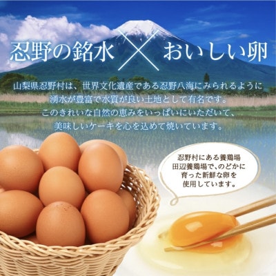 濃厚ベイクドチーズケーキ　6号サイズ