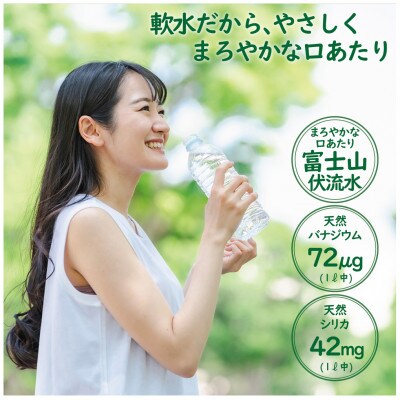 富士山麓　名水百選の天然水　みずごこち　500ml×24本
