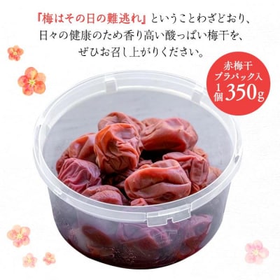杉田梅の赤梅干　プラパック入り　1個