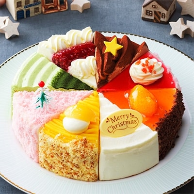 銀座コージーコーナー　クリスマスケーキ≪クリスマスアソート≫(6号)