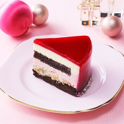 銀座コージーコーナー クリスマスケーキ≪グラサージュルージュ≫(5号)