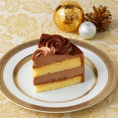 銀座コージーコーナーのクリスマスチョコレートケーキ(5号)
