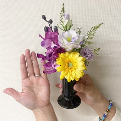 高品質アーティフィシャルフラワー仏花　小(1対)