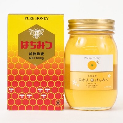 みかん王国和歌山県の下津で採れたみかん純粋国産みかんはちみつ600g【日高町】