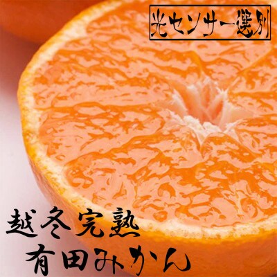 ＜先行受付＞家庭用　越冬完熟みかん2kg+60g(傷み補償)【ハウスみかん】【訳あり】光センサー選果