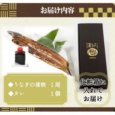大型サイズ　ふっくら柔らか国産うなぎ蒲焼き　約2人前　化粧箱入