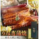 大型サイズ　ふっくら柔らか国産うなぎ蒲焼き　3尾