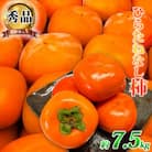 【先行受付】和歌山秋の味覚　平核無柿(ひらたねなしがき)　約7.5kg【日高町】