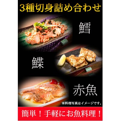 和歌山魚鶴仕込の魚切身詰め合わせセット(3種8枚)