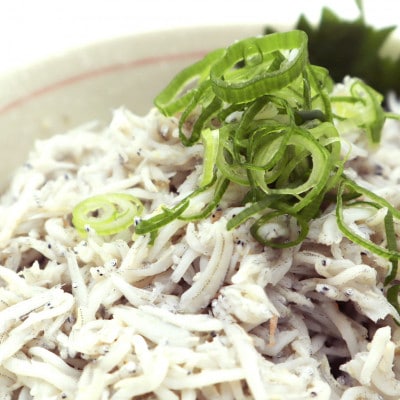 紀州湯浅醤油を使ったサーモンとカンパチの漬け&釜揚げしらすの 海鮮丼 3種セット×2 計600g