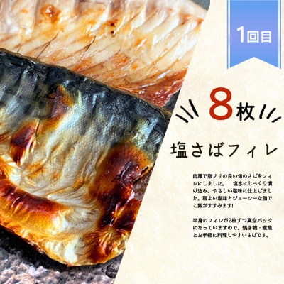 【毎月定期便】魚鶴商店が選ぶ人気お魚A(サバフィレ・うなぎ蒲焼・紅鮭切身)全3回