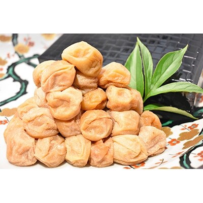 高級南高梅 白干梅800g入 紀州塗箱 網代模様仕上