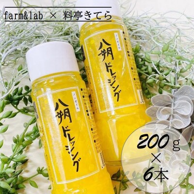 farm&lab ノンオイル 八朔ドレッシング 6本セット