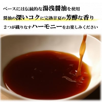 お鍋にはこれ!湯浅醤油を使用した「夏みかんポン酢」1本