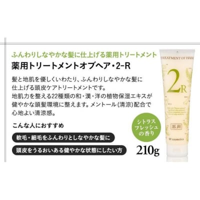 オブ・コスメティックス　薬用トリートメントオブヘア・2-R　210g 1本入り