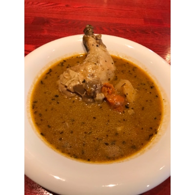 北海道遠軽町のカレー屋さん　Curry y Bar Sinamonのスープカレーチキン350g×5個