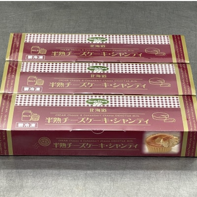 濃厚トロリとろける　半熟チーズケーキ・シャンティ〔4個入り×3箱〕
