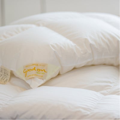 逸品 ポーランド産「スーペリア」コウダ種マザーグース ダウン98% 冬用 羽毛布団 ダブルサイズ