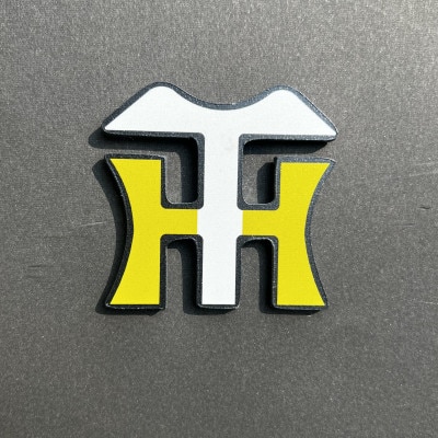 【HIBANAS】阪神タイガース承認　かわいい虎の磁石「TORAzy」 黄色