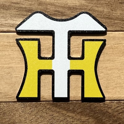 【HIBANAS】阪神タイガース承認　かわいい虎の磁石「TORAzy」 黄色