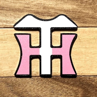 【阪神タイガース承認】かわいい虎の磁石「TORAzy」 ピンク