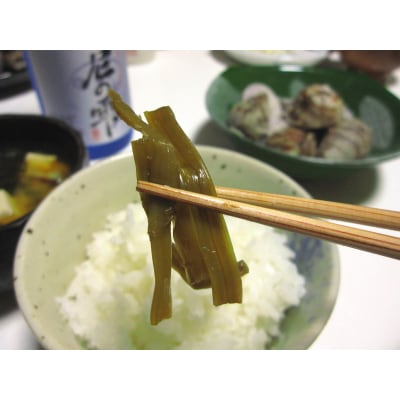 尼いもづくしセット(尼いものつるの炊いたん3種)