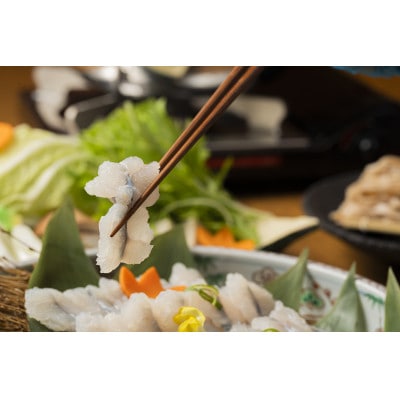 淡路産鱧(はも)の贅沢鱧(はも)しゃぶセット　〆の蓮根麺付　(3～4人前)《冷凍》