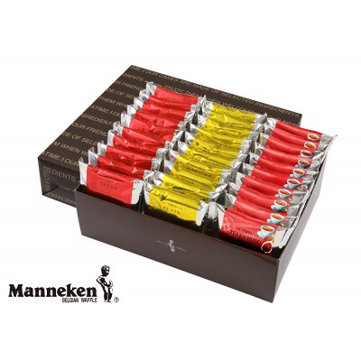 【秋季限定】マネケン ベルギーワッフル 30個入ギフトセット 3種入り(TN30-PCKG)