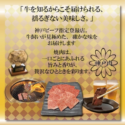 神戸ビーフ サーロイン&赤身 ステーキ・焼肉セット 計800g AGSTY8