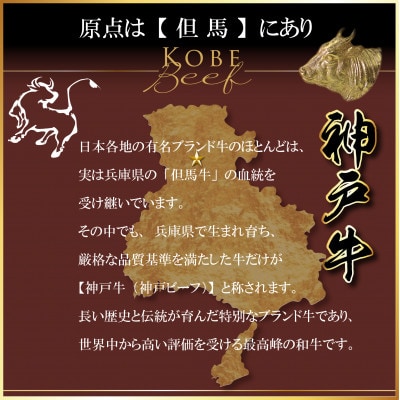 神戸ビーフ サーロイン&赤身 ステーキ・焼肉セット 計800g AGSTY8