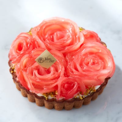 パティスリー モンシェールのタルト・ローズポワール(15cm・3～4名様)