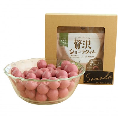園田学園大学×タカオカチョコレート「贅沢ショコラタイム」　3個セット