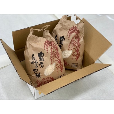 【令和5年度産】もち米3kg・白米3kgセット