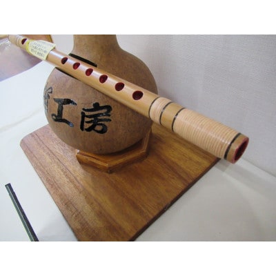 横笛　囃子用(古典調)6号6穴(42cm)