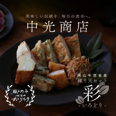 瀬戸内ふるさと創作練り天セット 彩-いろどり-[No.5735-0286]