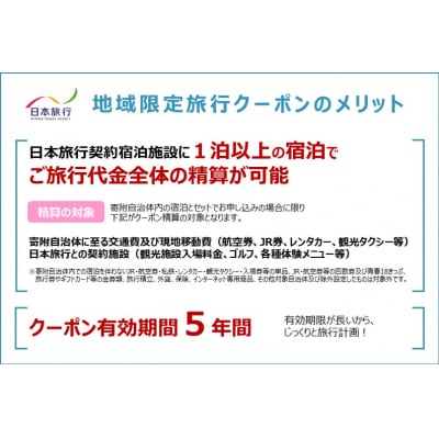日本旅行 地域限定旅行クーポン【150,000円分】[No.5735-1105]