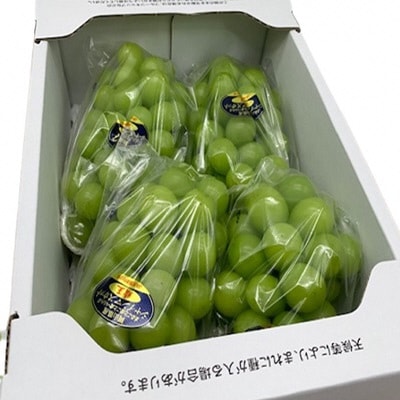 シャイン マスカット 晴王 3～5房(8月上旬～9月下旬発送分)岡山県産[No.5735-1231]