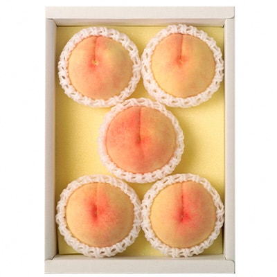 岡山 白桃(品種:おかやま夢白桃/白麗)5～7玉 合計1.5kg以上 [No.5735-1424]