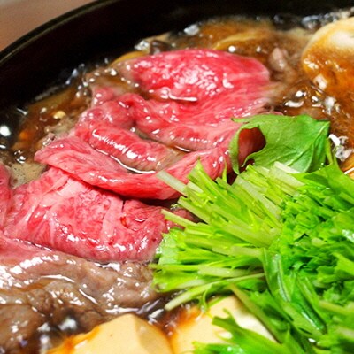 おかやま和牛サーロインステーキ約300g&すき焼ローススライス約300g[No.5735-1504]