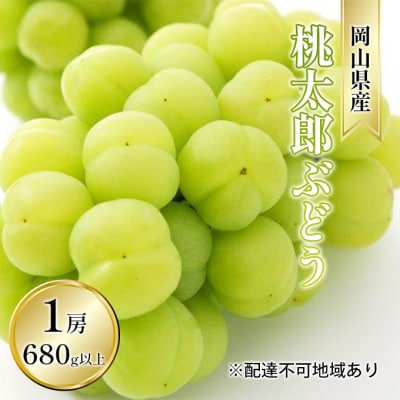  桃太郎 ぶどう 1房 680g以上(露地栽培)贈答用 岡山県産 [No.5735-1594]