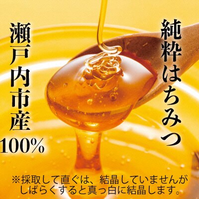 瀬戸内市産 レンゲ 非加熱 はちみつ 2本セット(1本180g)石黒農園[No.5735-1644]